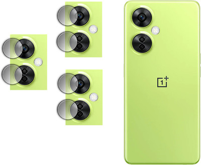 EJZATI Back Camera Lens Glass Protector for OnePlus Nord CE 3 Lite 5G, BACK CAMERA LENS(Pack of: 3)