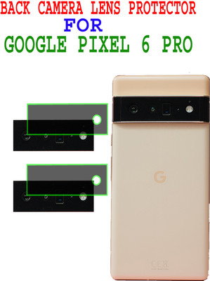 ejzatex Back Camera Lens Glass Protector for GOOGLE PIXEL 6 PRO(Pack of: 2)