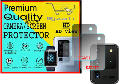 EJZATI Front Camera Lens Glass Protector for SAMSUNG Galaxy S20 Ultra(Pack of: 2)