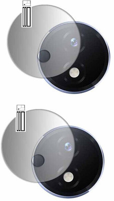 HIRDESH Back Camera Lens Glass Protector for Vivo Y02(Pack of: 2)