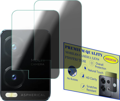 HIRDESH Back Camera Lens Glass Protector for Vivo T1X(Pack of: 2)