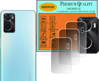 HIRDESH Back Camera Lens Glass Protector for OPPO A76(Pack of: 3)