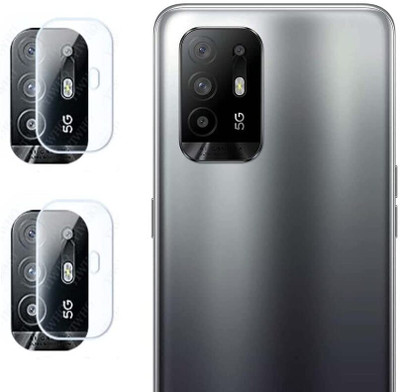 LIGHTWINGS Back Camera Lens Glass Protector for Oppo F19 Pro Plus Camera Lens Protector(Pack of: 2)