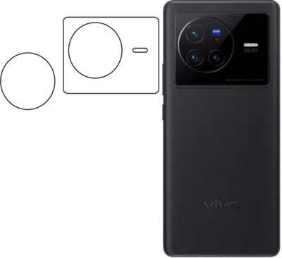 M A ZONE Back Camera Lens Glass Protector for VIVO X80(Pack of: 1)