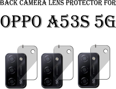 EJZATEX Back Camera Lens Glass Protector for OPPO A53s 5G(Pack of: 3)