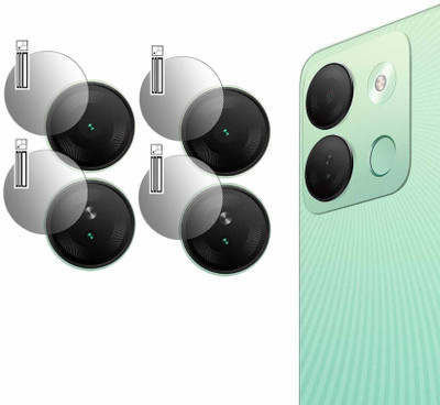 DOUMOF Back Camera Lens Glass Protector for Infinix Smart 7 HD BACK CAMERA(Pack of: 2)