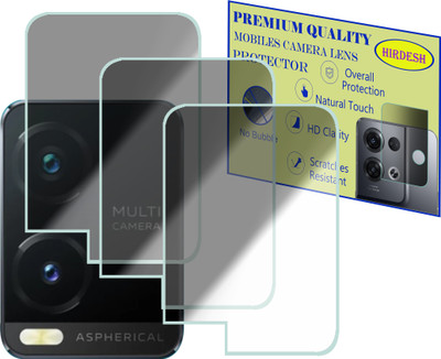 HIRDESH Back Camera Lens Glass Protector for Vivo T1X(Pack of: 3)
