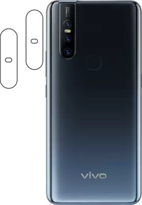 M A ZONE Back Camera Lens Glass Protector for VIVO V15(Pack of: 2)