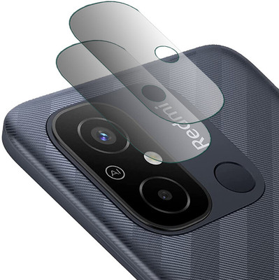 DOUMOF Back Camera Lens Glass Protector for Redmi 12C BACK CAMERA(Pack of: 2)