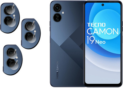 DAFFIN Back Camera Lens Glass Protector for Tecno Camon 19 Neo(Pack of: 3)