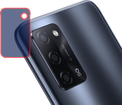 EJZATI Back Camera Lens Glass Protector for OPPO A53S 5G(Pack of: 1)