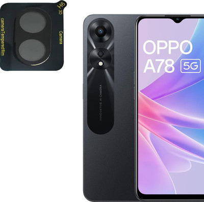 EJZATI Back Camera Lens Glass Protector for Oppo A78 / Oppo A78 5G, BACK CAMERA LENS PROTECTOR(Pack of: 1)