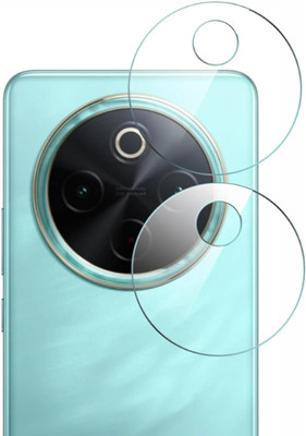 DAMDAM Back Camera Lens Glass Protector for Vivo T4 5g(Pack of: 2)