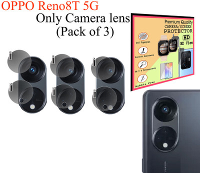 DAFFIN Back Camera Lens Glass Protector for OPPO Reno 8T 5G(Pack of: 3)