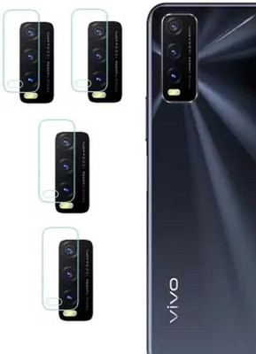 LIGHTWINGS Back Camera Lens Glass Protector for Vivo Y20t(Pack of: 4)