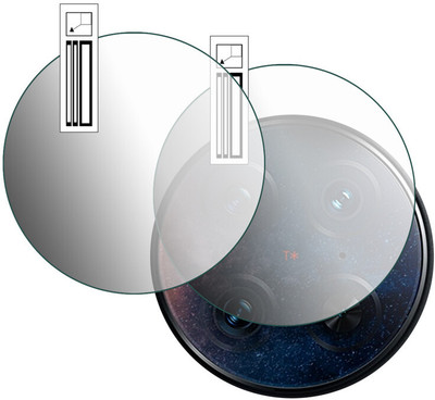 HIRDESH Back Camera Lens Glass Protector for Vivo x90 5g(Pack of: 2)
