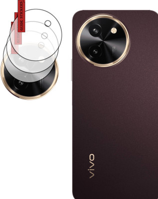 EJZATI Back Camera Lens Glass Protector for VIVO T3X 5G, BACK CAMERA LENS PROTECTOR(Pack of: 3)