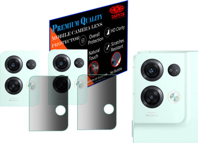 DAFFIN Back Camera Lens Glass Protector for OPPO Reno8 Pro 5G(Pack of: 2)