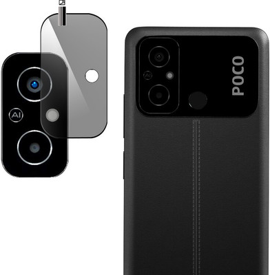 DAFFIN Back Camera Lens Glass Protector for POCO C55(Pack of: 1)