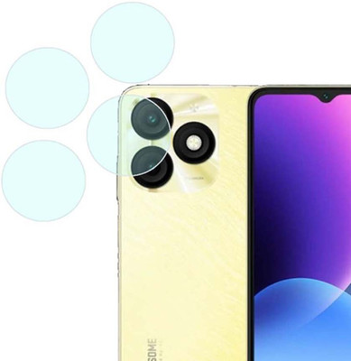 MOKPLZ Back Camera Lens Glass Protector for itel A50(Pack of: 2)
