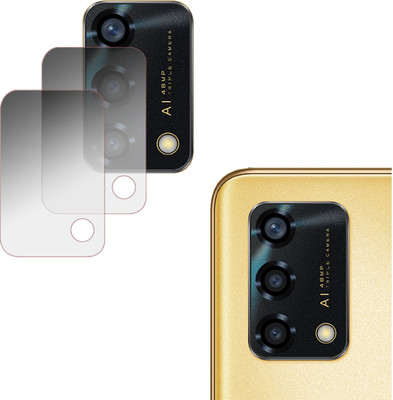 ejzatex Back Camera Lens Glass Protector for OPPO F19s(Pack of: 2)
