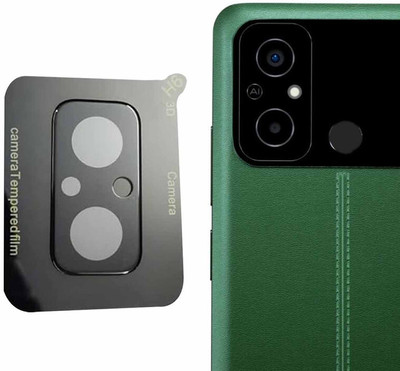 SCREENPROTECTOR Back Camera Lens Glass Protector for Poco C55 CAMERA(Pack of: 1)