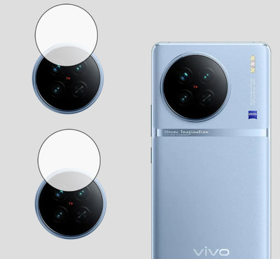 EJZATI Back Camera Lens Glass Protector for VIVO X90, BACK CAMERA LENS(Pack of: 2)