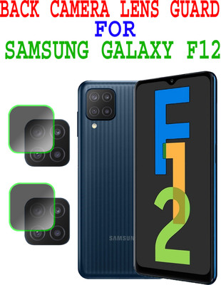 EJZATI Back Camera Lens Glass Protector for SAMSUNG GALAXY F12(Pack of: 2)
