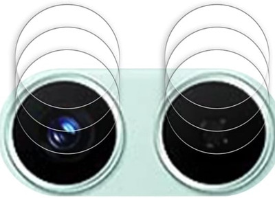 ZIDZEE Back Camera Lens Glass Protector for TECNO SPARK GO 5G CAMERA LENS( PACK OF 3 )(Pack of: 3)