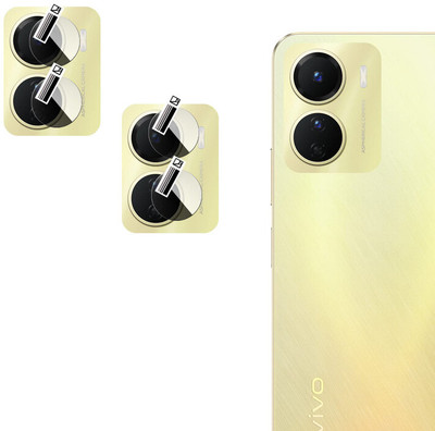 EZGER Back Camera Lens Glass Protector for Vivo Y16(Pack of: 2)