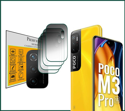 DAFFIN Back Camera Lens Glass Protector for POCO M3 Pro 5G(Pack of: 4)