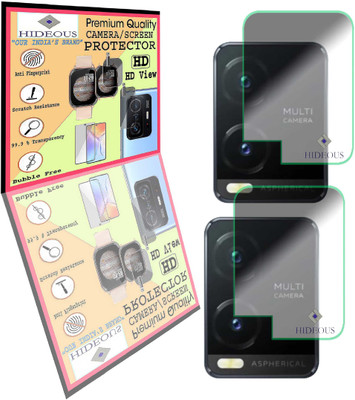 HIDEOUS Back Camera Lens Glass Protector for Vivo T1x(Pack of: 2)