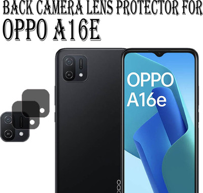 ejzatex Back Camera Lens Glass Protector for OPPO A16E(Pack of: 2)