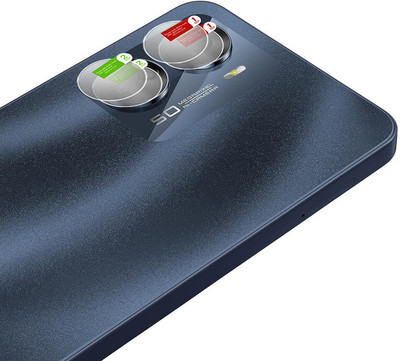 DAFFIN Back Camera Lens Glass Protector for Lava Blaze Pro 5G(Pack of: 2)