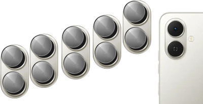 DAFFIN Back Camera Lens Glass Protector for tecno spark go 2(Pack of: 5)