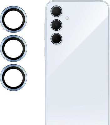 Evett Back Camera Lens Ring Guard Protector for Samsung Galaxy A35 5G(Pack of: 3)