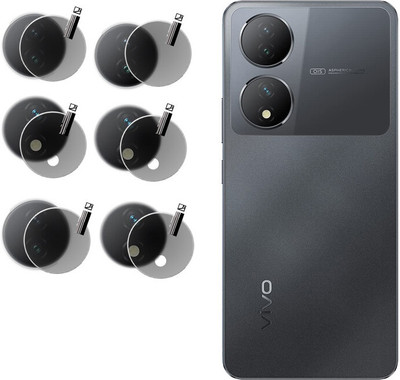 DAFFIN Back Camera Lens Glass Protector for Vivo Y100 5G(Pack of: 3)