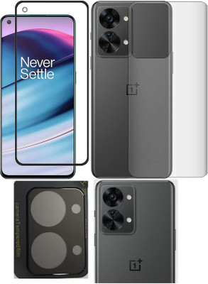 JAKSH PRO Front Camera Lens Glass Protector for OnePlus Nord 2T 5G Camera Lens Protector,Front & Back Tempered with Camera Glass(Pack of: 1)
