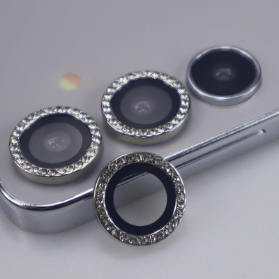 CHICCASA Back Camera Lens Glass Protector, Camera Lens Ring Guard Protector for Samsung Galaxy S24 Plus(Pack of: 3)