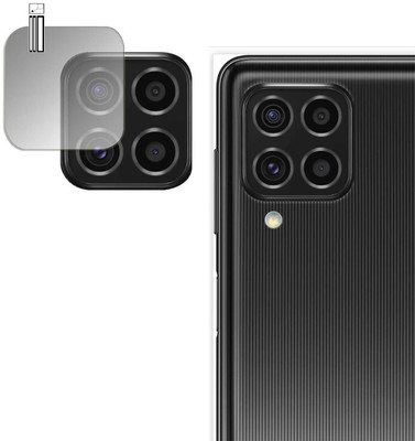 DOUMOF Back Camera Lens Glass Protector for SAMSUNG GALAXY F62 MOBILE(Pack of: 1)