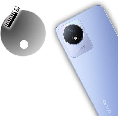 DAFFIN Back Camera Lens Glass Protector for VIVO Y02T(Pack of: 1)