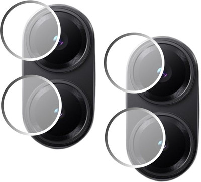 Olonga Back Camera Lens Glass Protector for Poco X7 pro, Poco x7 Pro 5G, PocoX7 pro 5G Mobile(Pack of: 2)