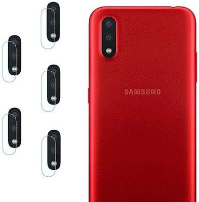 LIGHTWINGS Back Camera Lens Glass Protector for Samsung Galaxy A01(Pack of: 5)