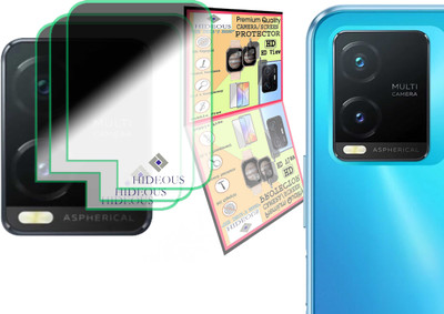 HIDEOUS Back Camera Lens Glass Protector for Vivo T1x.(Pack of: 3)