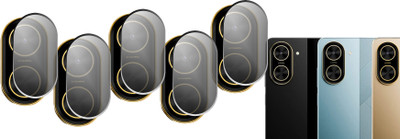 HIDEOUS Back Camera Lens Glass Protector for POCO C71(Pack of: 5)