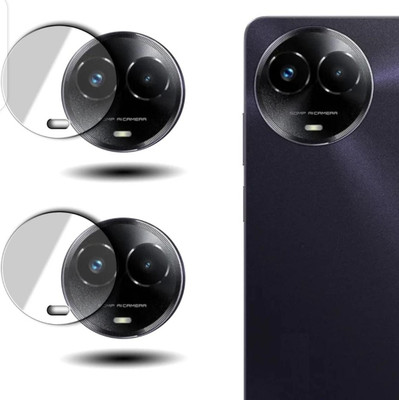 AHWAVEEDA Back Camera Lens Glass Protector for REALME NARZO 60X 5G CAMERA LENS (PACK OF 2)(Pack of: 2)