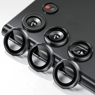 KHR Back Camera Lens Ring Guard Protector for Samsung Galaxy S23 5G / Samsung Galaxy S23 Plus(Pack of: 3)