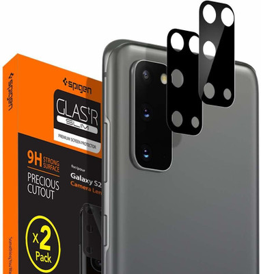 Spigen Back Camera Lens Glass Protector for Samsung Galaxy S20(Pack of: 2)
