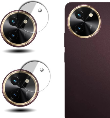 Hi-Cam Back Camera Lens Glass Protector for Vivo T3X 5G(Pack of: 2)