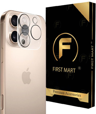 FIRST MART Back Camera Lens Glass Protector for iPhone 16 Pro Max, Apple iPhone 16 Pro Max, Crystal Clear Camera Lens(Pack of: 1)